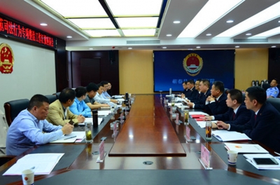 最高检规范司法行为专项整治工作督导组来蕲春调研指导工作