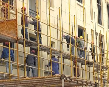 河西新兴工业区加班加点推进重点项目建设
