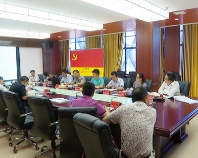 县政府召开河西新兴工业区控制性详规修编评审会