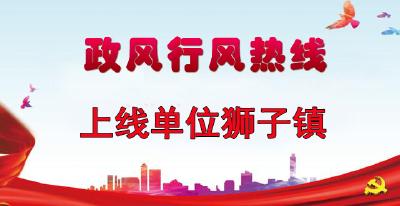 “政风行风热线”上线单位狮子镇直播