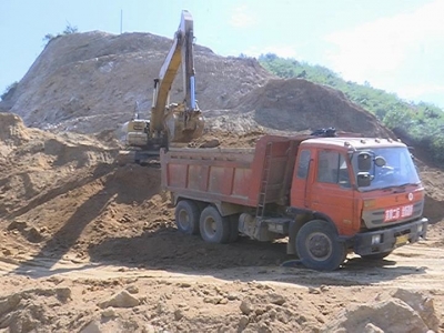 英黄公路檀林段项目建设有序推进