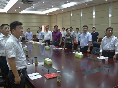 赵少莲参加县委办第一党支部主题党日活动