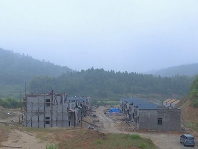漕河镇加快易地扶贫工程建设