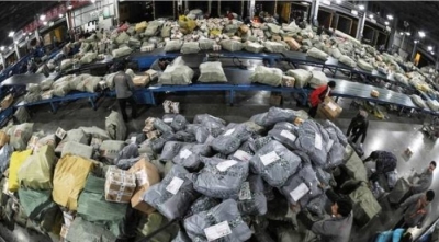 国家邮政局:双11快件业务量预计达到15亿件,增长35%