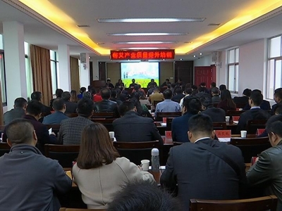 县质监局蕲艾产业质量提升培训