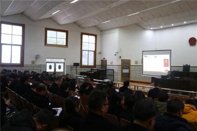 蕲春法院召开党的十九大精神宣讲会