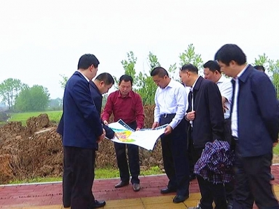 詹才红调研督办城南现代服务区项目建设