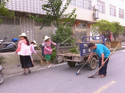 周五清洁日：三创指挥部抽查城区环境卫生状况