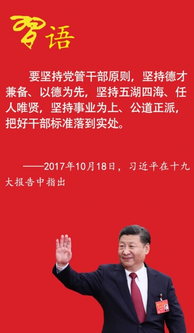 习近平谈如何做好组织工作