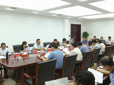 詹才红主持召开2018年第十次政府常务会