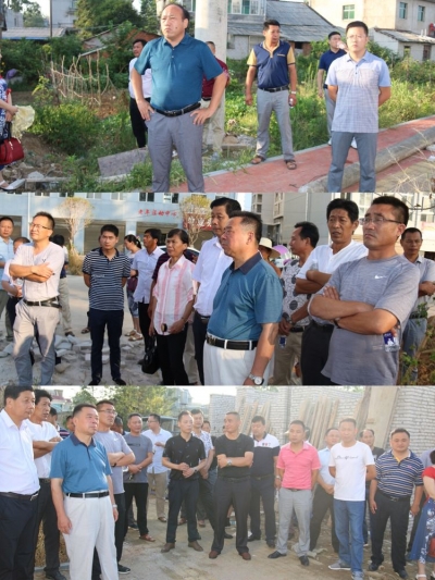 漕河镇召开厕所革命建改现场督办推进会
