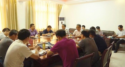 管窑临港经济区强化责任推进重点项目建设