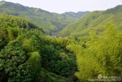 蕲春这个山村的景色，堪比电影《卧虎藏龙》的经典！