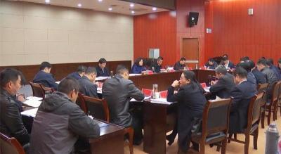 县扶贫攻坚领导小组召开专题会议 部署年度扶贫考核工作