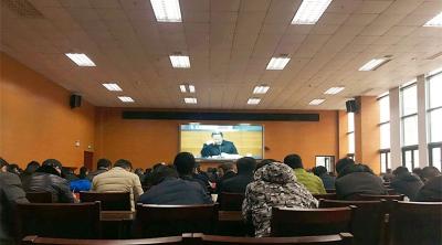 市委市政府召开全市“大干一季度勇夺开门红”电视电话会 