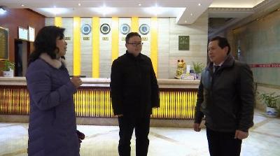 县领导调研指导县域文明指数测评工作