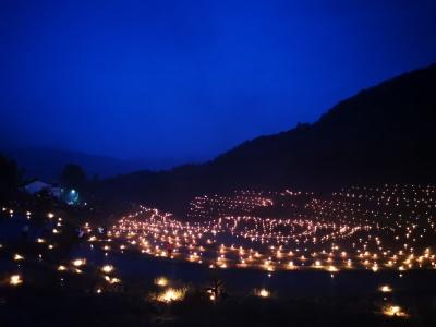 檀林镇雾云山景区：梯田火把节 点燃乡村梦