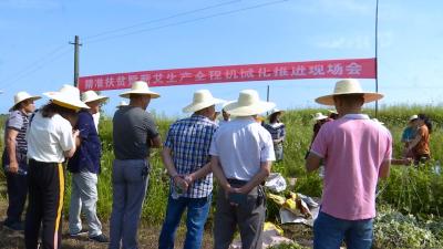 部门企业联动 助力精准脱贫