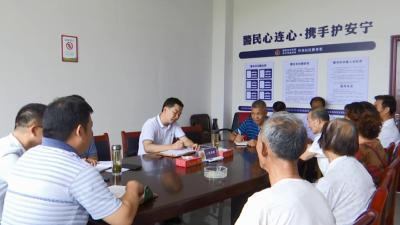 县委政法委调研组到横车镇调研“不忘初心 牢记使命”主题教育