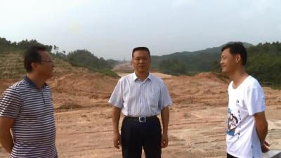 詹才红：营造良好施工环境 确保蕲太高速早日建成