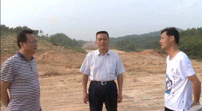 詹才红调研督办蕲太高速蕲春西段项目