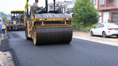 我县6条破损严重干线公路升级改造工程有望10月份完工通车