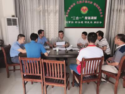 詹才红到蕲州镇下访 解决群众合理诉求 