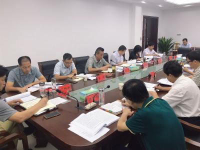 詹才红参加县政府办公室机关党支部9月主题党日