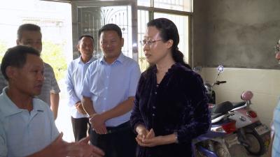 邱丽新来我县调研督办脱贫攻坚校园安全森林防火工作