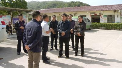 省住建厅厅长李昌海来我县调研