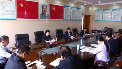 赵少莲到漕河战区脱贫攻坚指挥部督办“百日攻坚、项项清零”