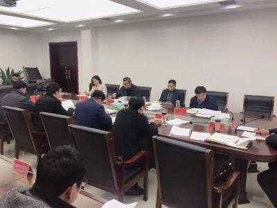 詹才红主持召开十七届县政府常务会议第51次会议