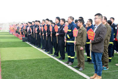 “11.9”消防日，我县消防组织了一场专业大比武