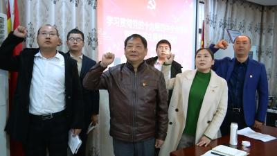 县司法局联合非公企业开展“学习全会精神 增强制度自信”支部主题党日活动