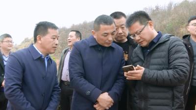 山东新希望六和集团来我县考察