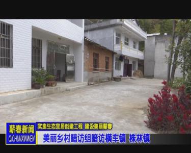 美丽乡村暗访组暗访横车镇 株林镇