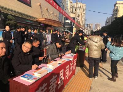 多部门联合开展宪法日宣传活动