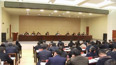 赵少莲主持召开全县党委（党组）书记抓基层党建工作述职评议会