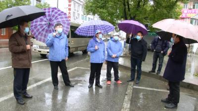 山东省副省长孙继业来蕲看望山东支援蕲春医疗队