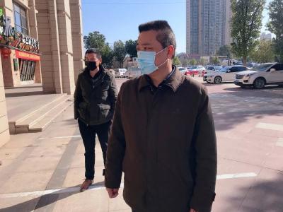 詹才红督导县级密切接触者隔离点隔离措施落实工作