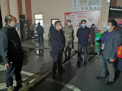  漕河夏漕社区抗击疫情补短防漏