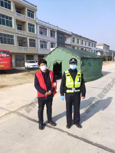 坚守基层抗疫一线 竭力服务家乡百姓 ——黄城河村抗疫志愿者王金安