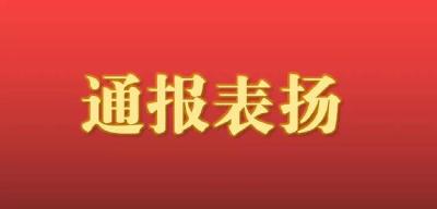 【黄冈关注】表扬通报！