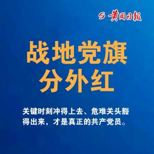 【评论】战地党旗分外红