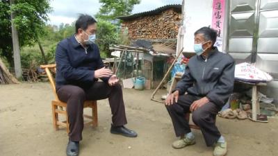 视频丨省住建厅厅长李昌海来我县调研