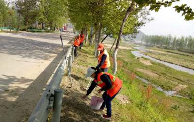 蕲春美丽公路建设正酣