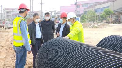 视频丨蕲州镇环湖路项目建设复工复产