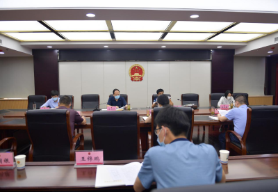 省检察院扫黑除恶督导组到蕲春县检察院督导工作