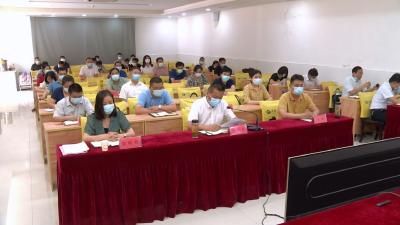 视频丨詹才红在全市视频会上交流蕲春大健康产业发展经验