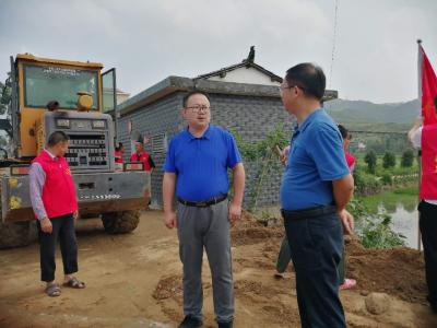 蕲春县狮子镇河口村处置一起重大灾害险情